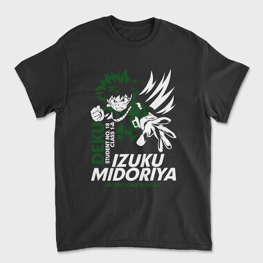 Deku Quirk One For All, Tricou Barbati (Unisex)