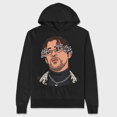 Drip King Vibes, Hanorac Oversize Barbati (Unisex)