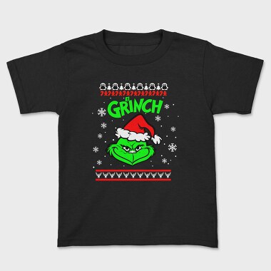 El Grinch Xmas, Tricou Copii