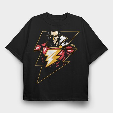 Electric Lightning Bolt, Tricou Oversize Barbati (Unisex)