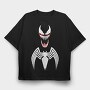 Fangs Of Venom, Tricou Oversize Barbati (Unisex)