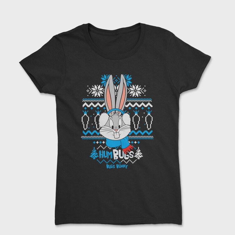 Bunny Holiday Sweater, Tricou Femei