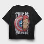 Captain America Shield 2, Tricou Oversize Barbati (Unisex)