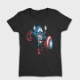 Captain America Shield, Tricou Femei