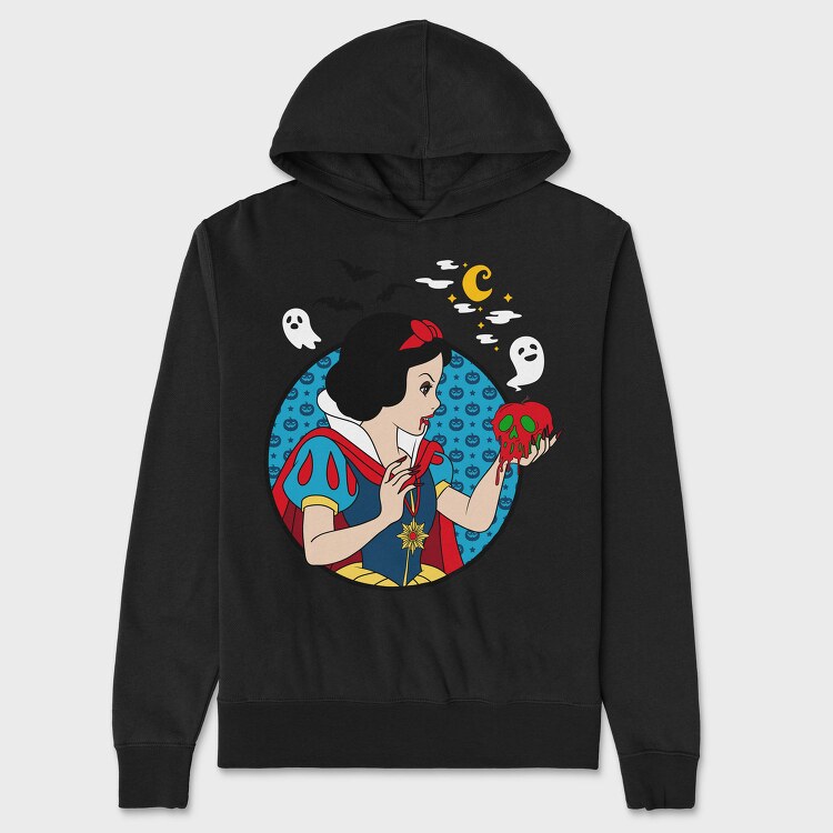Halloween Snow White, Hanorac Oversize Barbati (Unisex)
