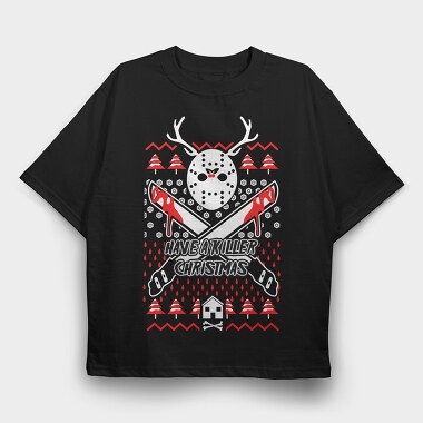Have A Killer Christmas, Tricou Oversize Barbati (Unisex)
