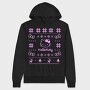 Hello Kitty Snowflake, Hanorac Oversize Barbati (Unisex)