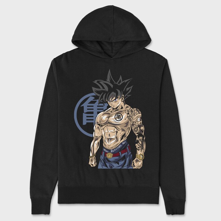 Goku Ralph Polo, Hanorac Oversize Barbati (Unisex)