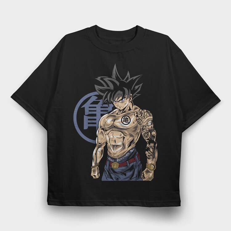 Goku Ralph Polo, Tricou Oversize Barbati (Unisex)
