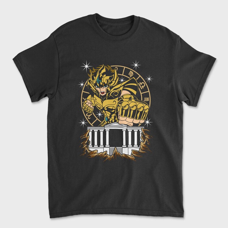 Golden Fist Saga, Tricou Barbati (Unisex)
