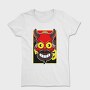 Halloween Devil Grin, Tricou Femei