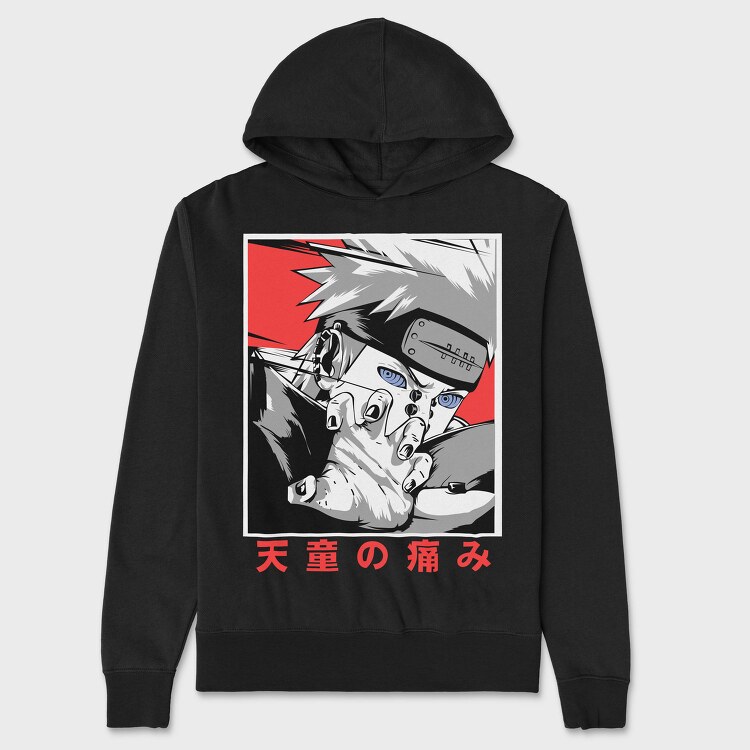 Hokages Shadow, Hanorac Oversize Barbati (Unisex)