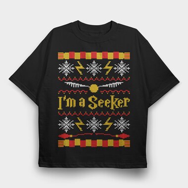 Im A Seeker, Tricou Oversize Barbati (Unisex)