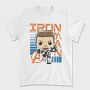 Iron Man Pop Art, Tricou Barbati (Unisex)