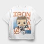 Iron Man Pop Art, Tricou Oversize Barbati (Unisex)