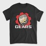 Gears Of War Skull, Tricou Barbati (Unisex)