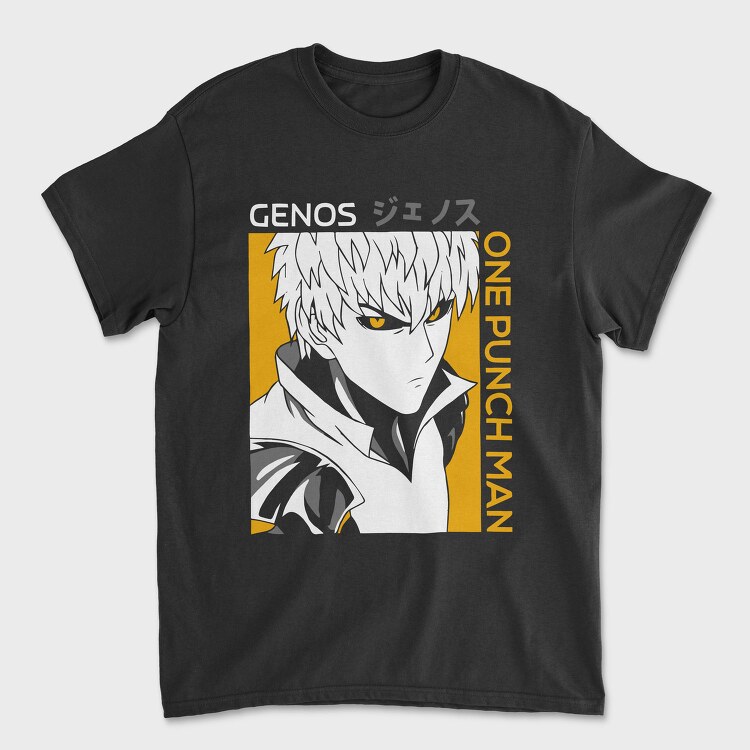 Genos One Punch Man, Tricou Barbati (Unisex)