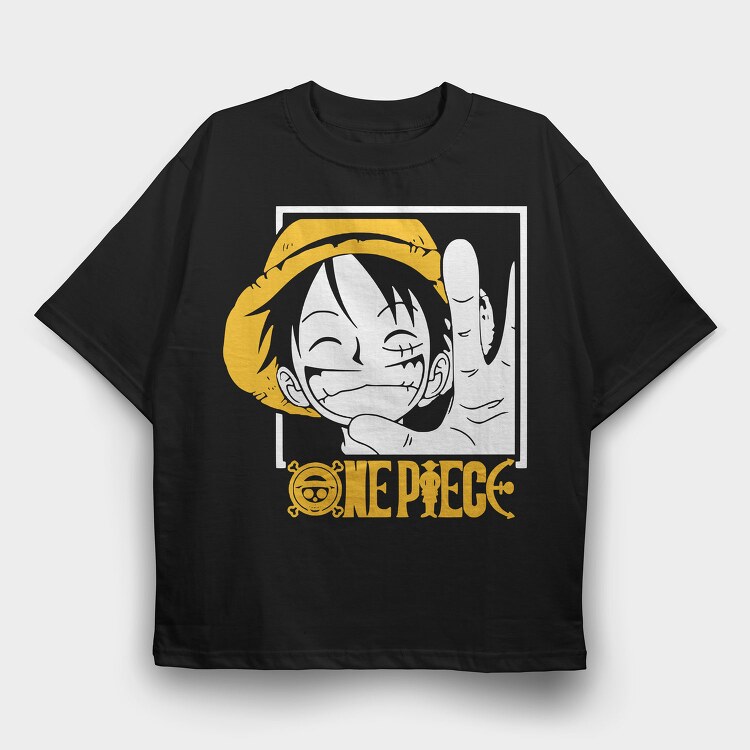 One Piece Pirate, Tricou Oversize Barbati (Unisex)