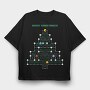 Pacmanmassemasse, Tricou Oversize Barbati (Unisex)