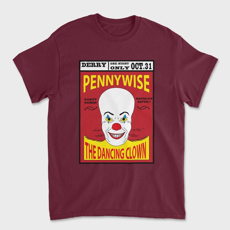 Pennywise Party Night, Tricou Barbati (Unisex)