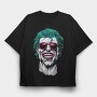 Joker Glasses, Tricou Oversize Barbati (Unisex)