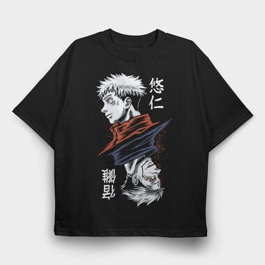 Jotaro Bloodlines, Tricou Oversize Barbati (Unisex)