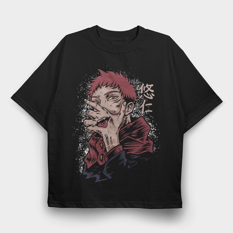 Jujutsu Kaisen Yusuke, Tricou Oversize Barbati (Unisex)