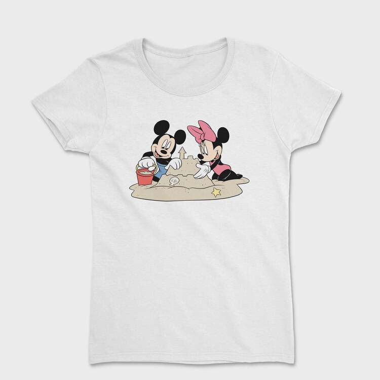 Mickey Minnie Sandcastle, Tricou Femei