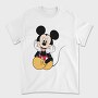 Mickey Mouse Smile 1, Tricou Barbati (Unisex)