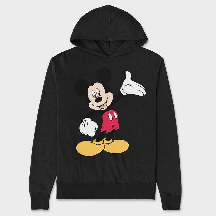 Mickey Mouse Wave, Hanorac Oversize Barbati (Unisex)