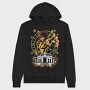 Lion Zodiac Warrior, Hanorac Oversize Barbati (Unisex)