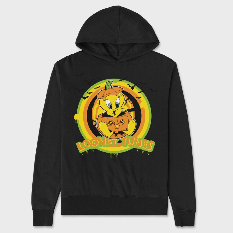 Looney Tunes Halloween, Hanorac Oversize Barbati (Unisex)