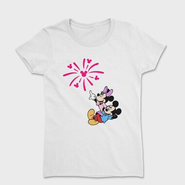 Mickey Minnie Fireworks, Tricou Femei