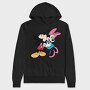 Mickey Minnie Hug 1, Hanorac Oversize Barbati (Unisex)