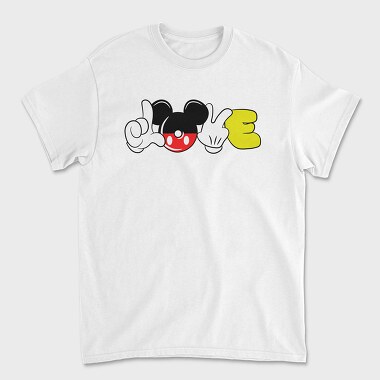 Mickey Peace, Tricou Barbati (Unisex)
