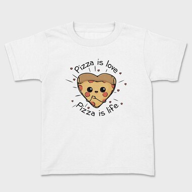 Pizza Love Slice, Tricou Copii