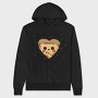 Pizza Love Slice, Hanorac Oversize Barbati (Unisex)