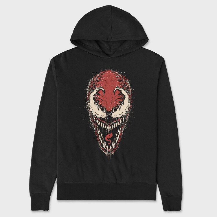 Red Wolf Howl 2, Hanorac Oversize Barbati (Unisex)