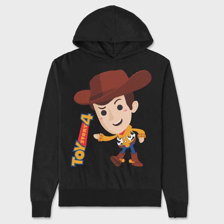 Toy Story Cowboy, Hanorac Oversize Barbati (Unisex)