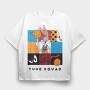 Tune Squad Vibes, Tricou Oversize Barbati (Unisex)