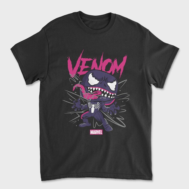 Venomized Spiderman, Tricou Barbati (Unisex)