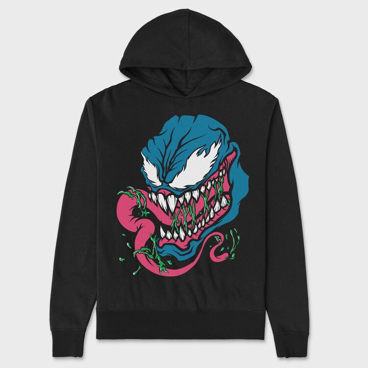 Venomous Grin 2, Hanorac Oversize Barbati (Unisex)