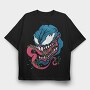 Venomous Grin 2, Tricou Oversize Barbati (Unisex)