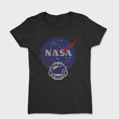 Nasa Stripes 1, Tricou Femei