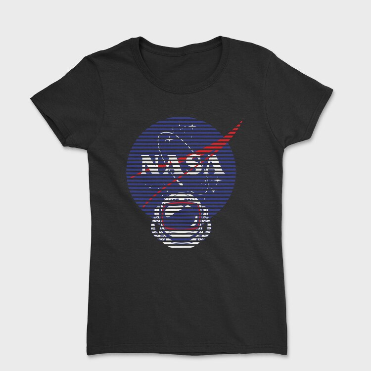 Nasa Stripes 1, Tricou Femei
