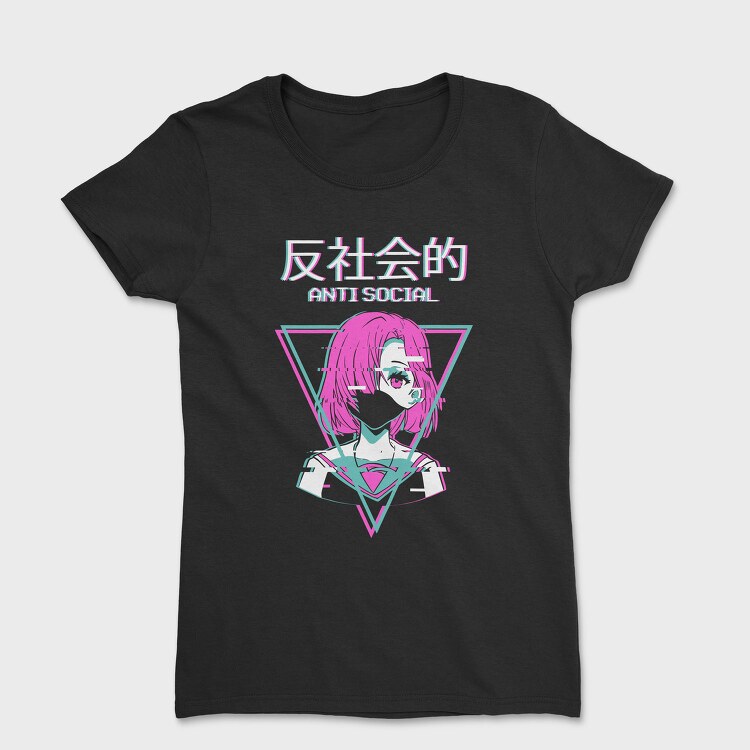 Neon Girl Triangle, Tricou Femei