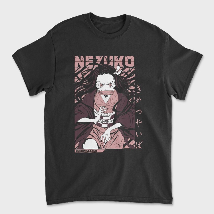 Nezuko Demon Slayer, Tricou Barbati (Unisex)