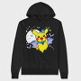 Pikachu Vampire Hat, Hanorac Oversize Barbati (Unisex)