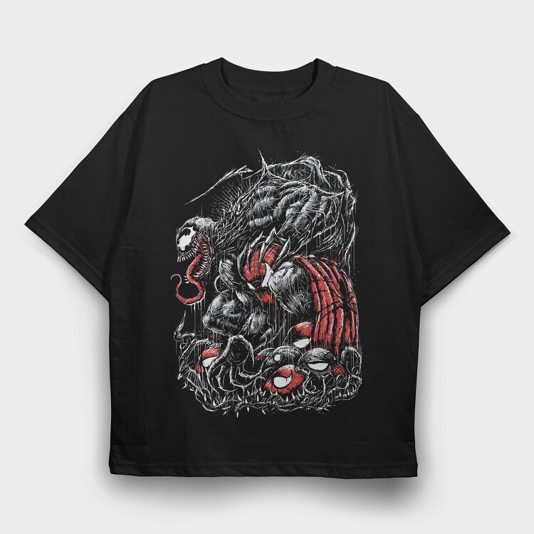 Red Dragon Roar 6, Tricou Oversize Barbati (Unisex)