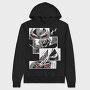 Red Eyes Roar, Hanorac Oversize Barbati (Unisex)